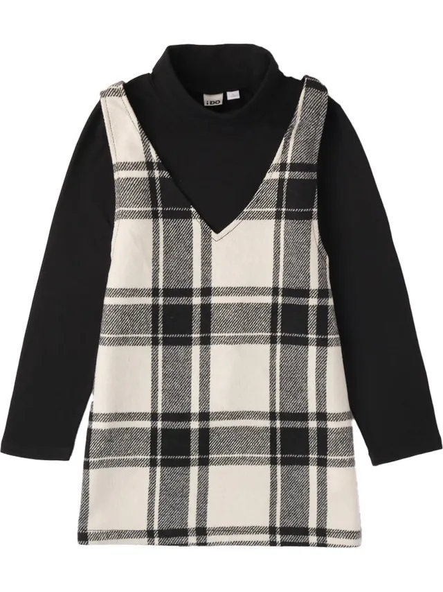 Ido Jurken Ido Set Ml - Fashion Wear - Kinderen Zwart