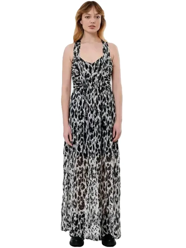 Kaporal Kleid Kaporal Femme Azul Luipaard Zwart