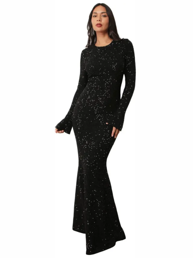La Modeuse Jurk La Modeuse 77071_P182666 Zwart