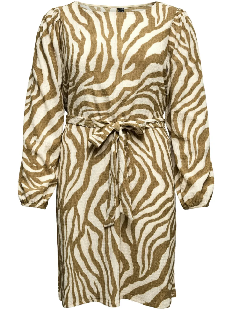 Vero Moda CURVE mini jurk bruin, foto 2
