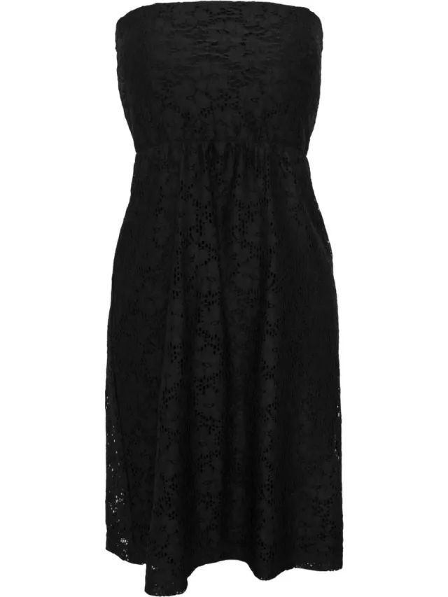 Urban Classics Laces Dames Mini-jurk - zwart