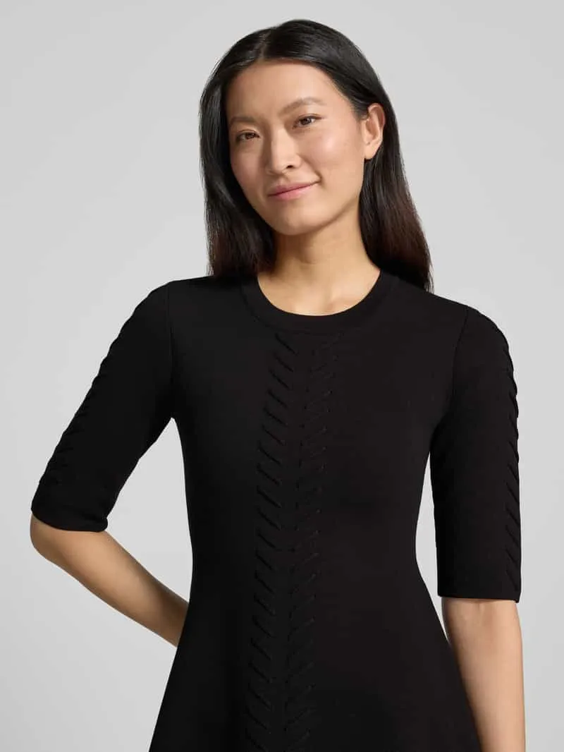 Liu Jo Mini-jurk van viscosemix model 'Abito Maglia' zwart, foto 4