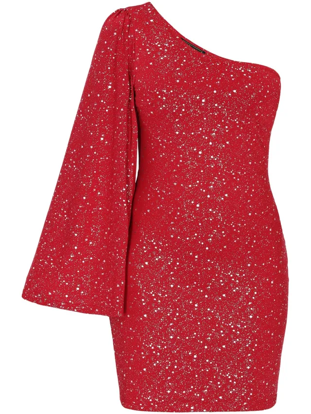 NAEMI Dress Burgundy