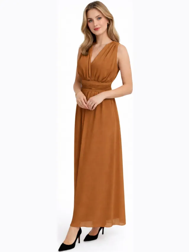 Elara Freizeitkleid Braun