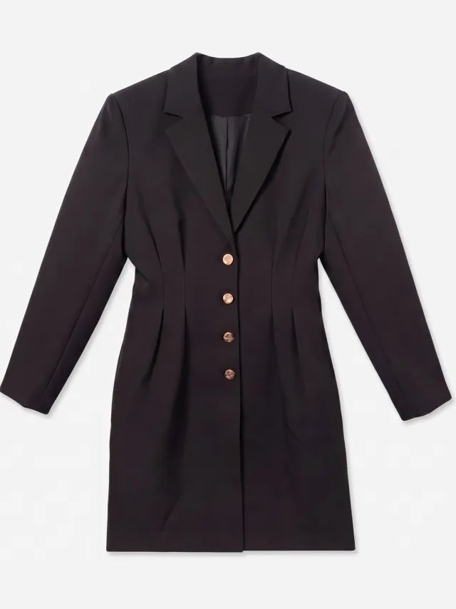 Vero Moda Jurk VMAGNES Midi-jurk black 1