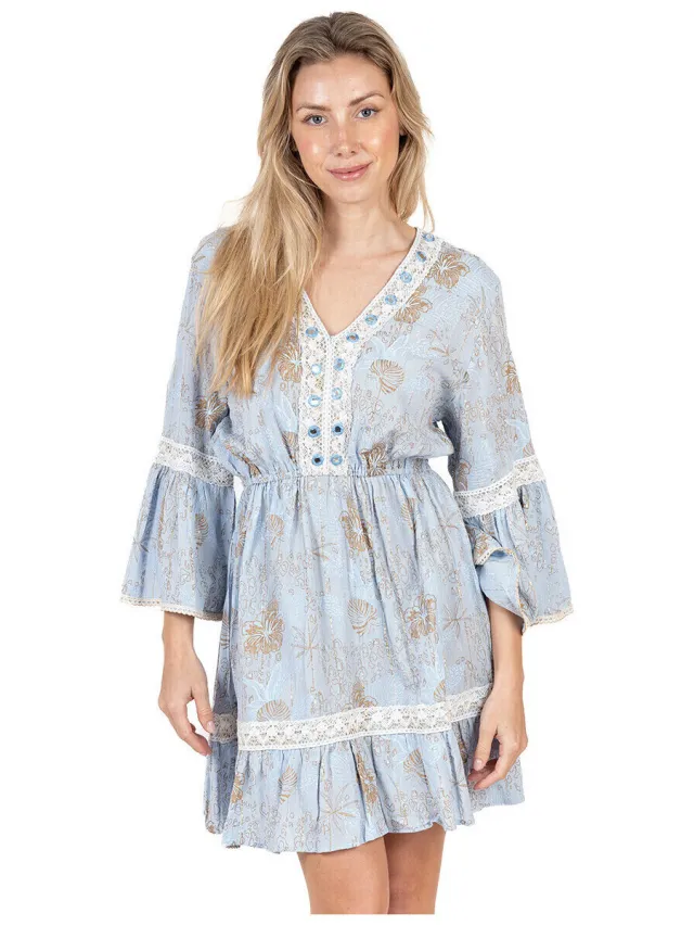 Isla Bonita By Sigris Jurk Isla Bonita By Sigris Jurk Wit
