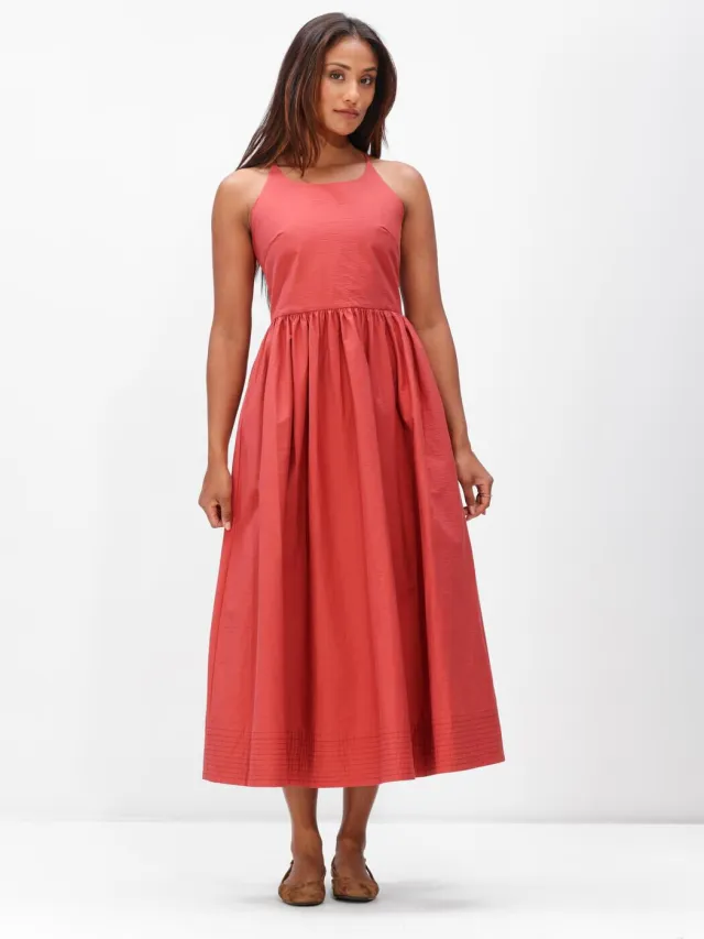 Suncoo Dames Jurken Cover - Rood