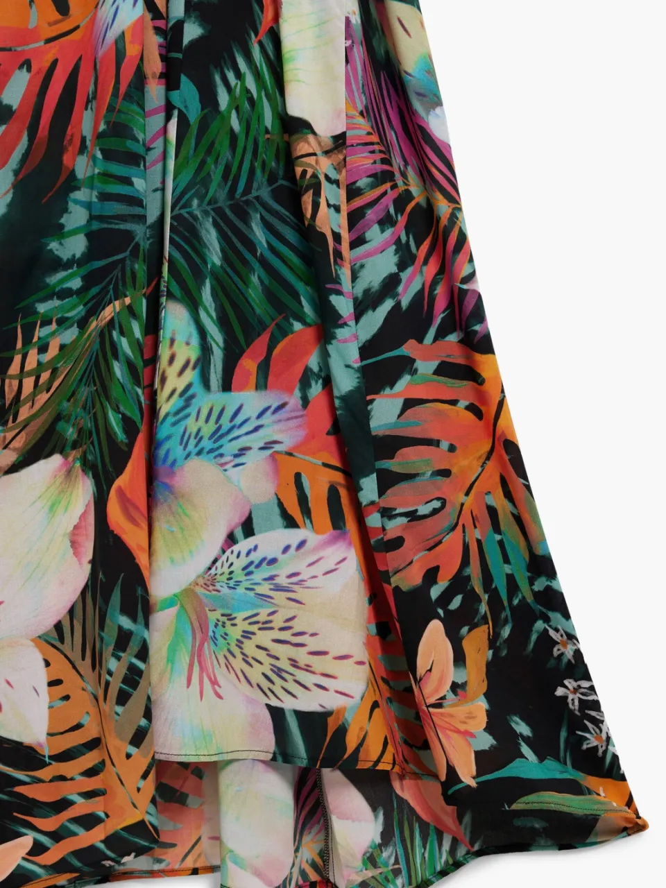 Desigual maxijurk zwart, foto 4