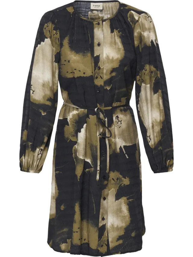 Fransa FRARIANA DR 22 - Dames - Mini jurken INK SALUTE