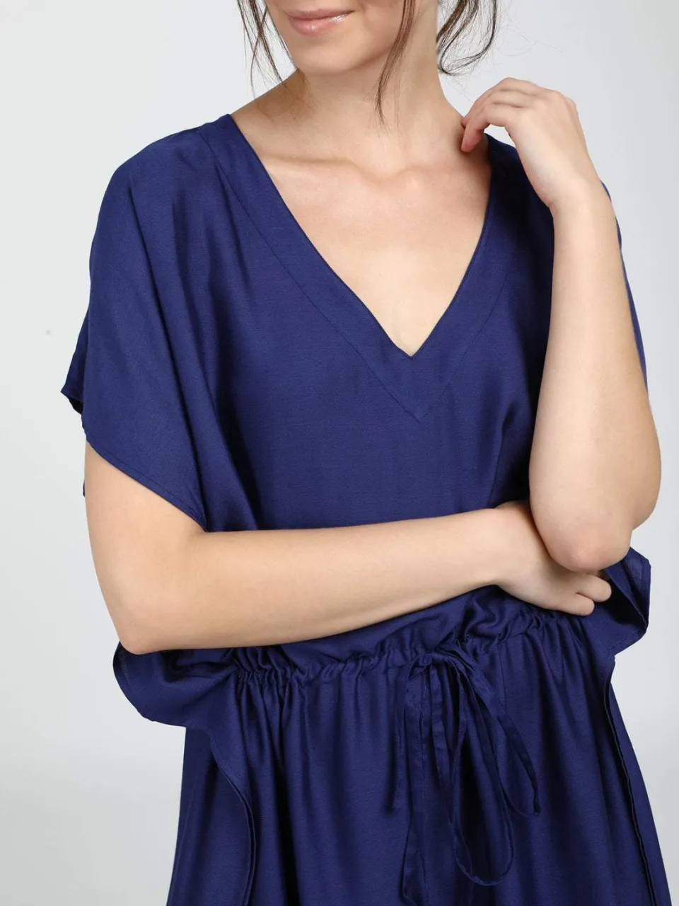 Neu Nomads dames vegan Kaftan Jurk Capri Abrikoos Perzik
