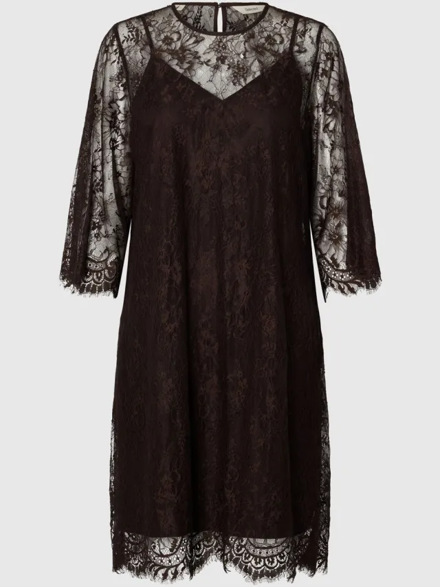 Selected maxi-jurk Kant Delicioso1