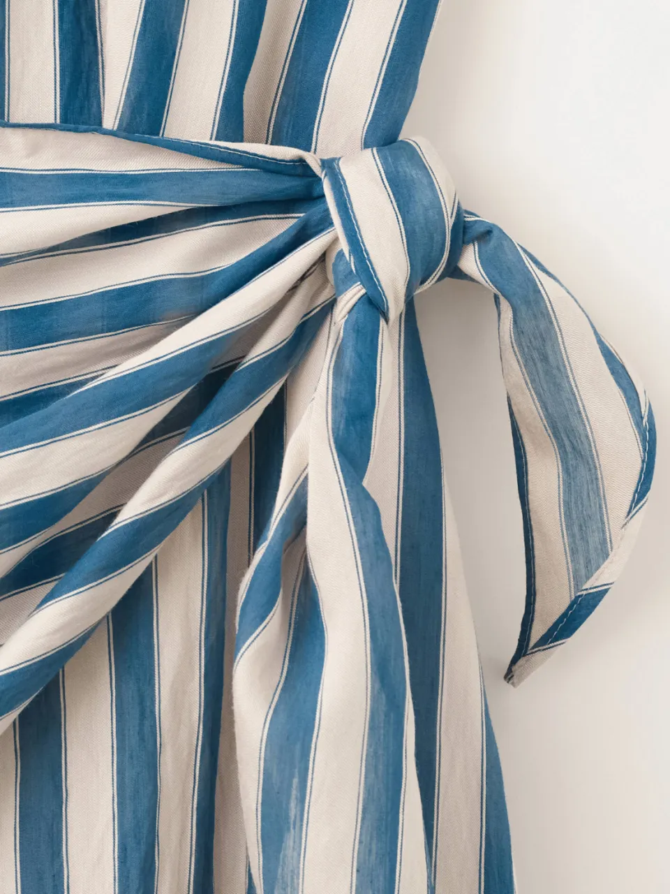 Mango gestreepte blousejurk - blauw, foto 4