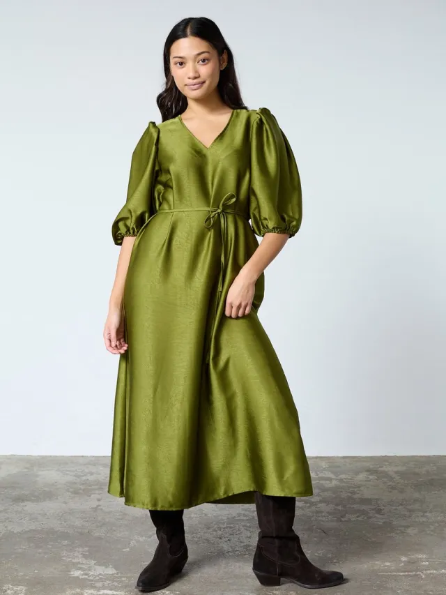 Sisters Point Ventia-v.dr7 - Dames Jurk - Matcha