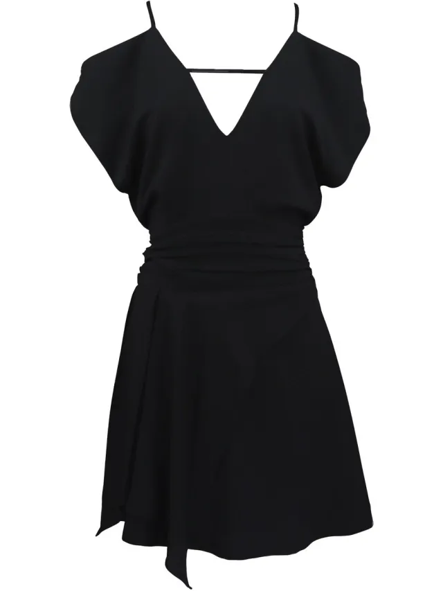 Iro zwarte mini jurk Editan - maat 34 (FR36)