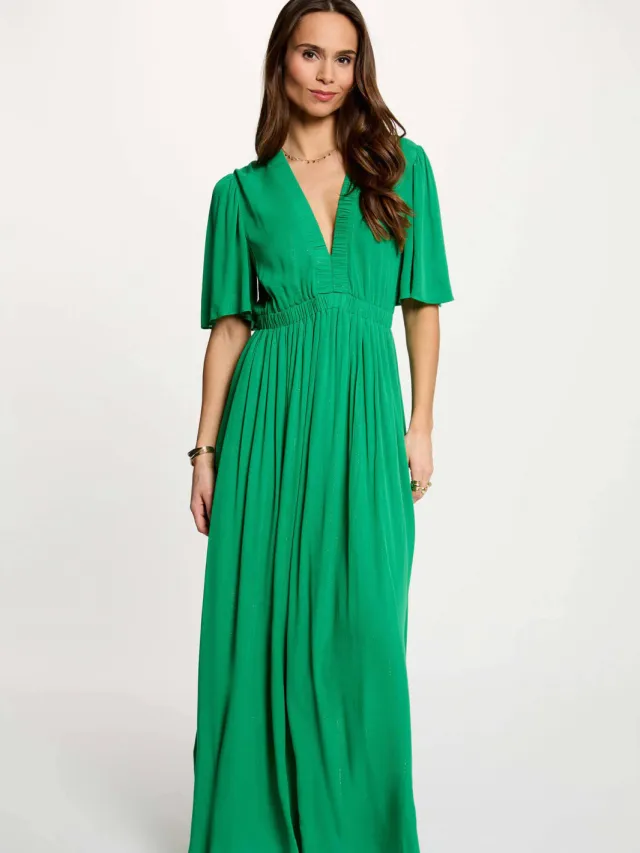 Morgan maxi jurk groen