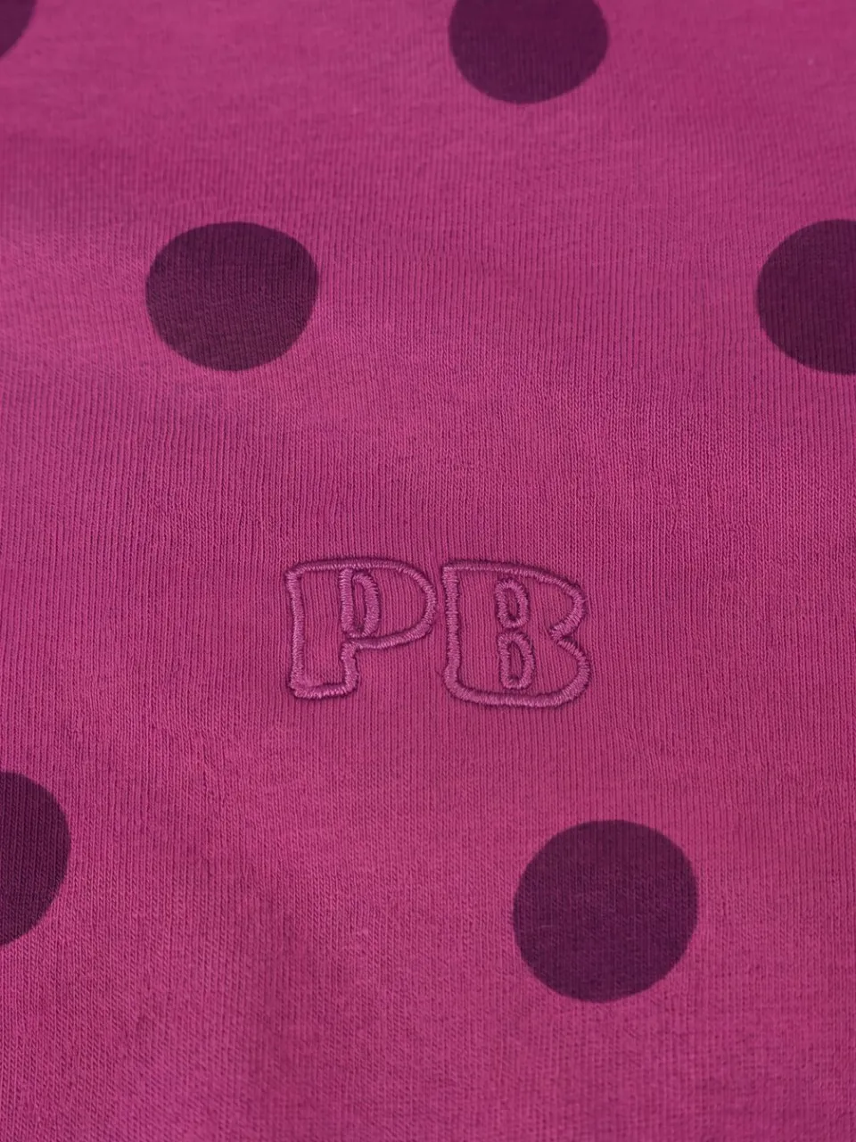 PETIT BLUSH Meisjes Jurken Skater Dress Dots - Fuchsia, foto 3