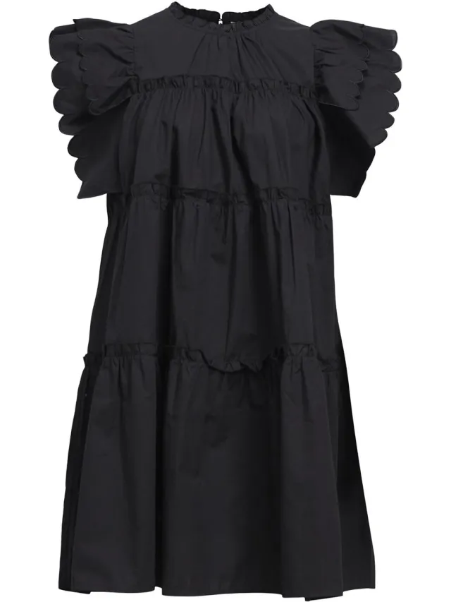 OBJECT COLLECTORS ITEM Object Objhope S/l Dress Dames - Jurk - Zwart