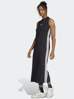 Lange Jurk adidas JE1208 zwart, foto 2