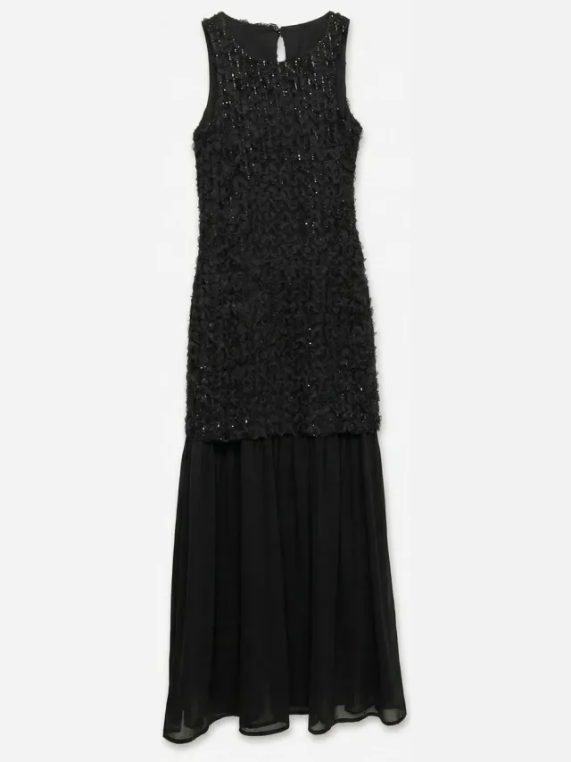 Vero Moda Jurk VMSARAH Lange jurk Black 1