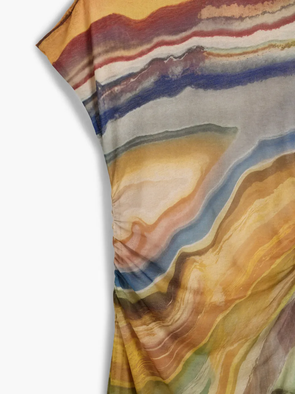 Desigual midi zomerjurk met print - meerkleurig multi, foto 7