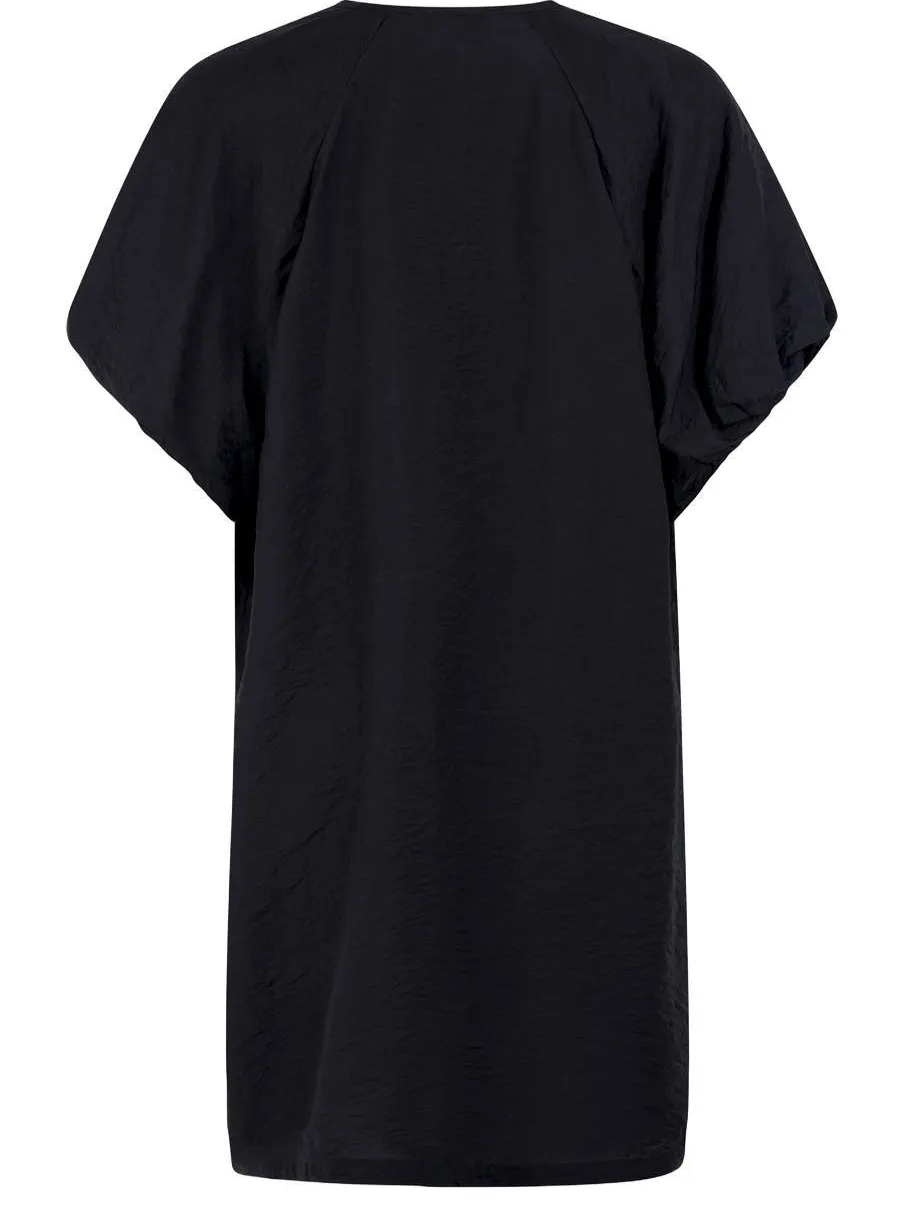 Shoeby v-hals zomerjurk - zwart, foto 3