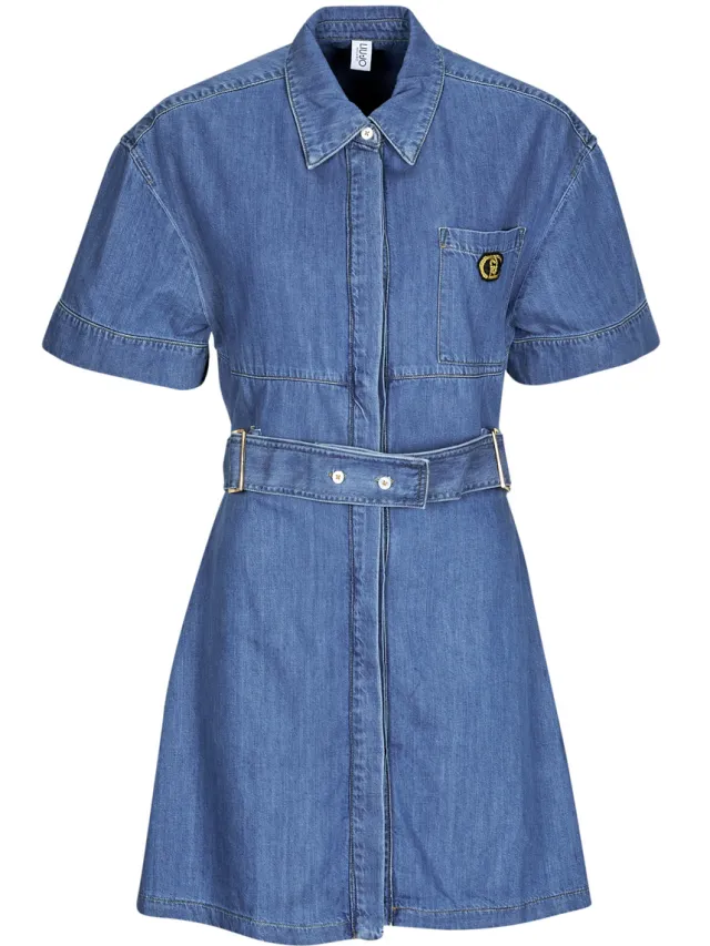 Liu Jo Korte Jurk Liu Jo UA5240 Blauw