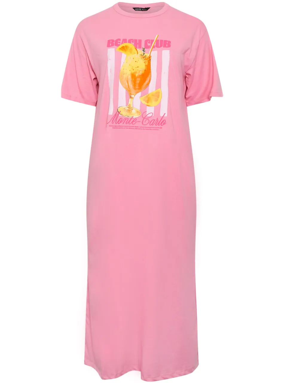 Limited Collection Roze 'Beach Club' Maxijurk, foto 3