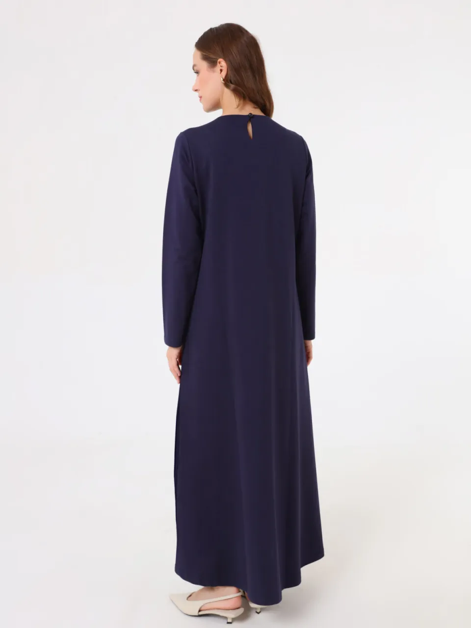 Modest Dress Benin marineblauw, foto 2