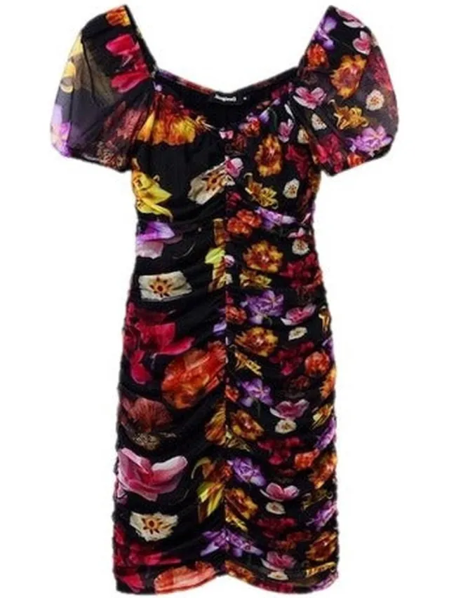 Desigual Jurk Dames Meerkleurig