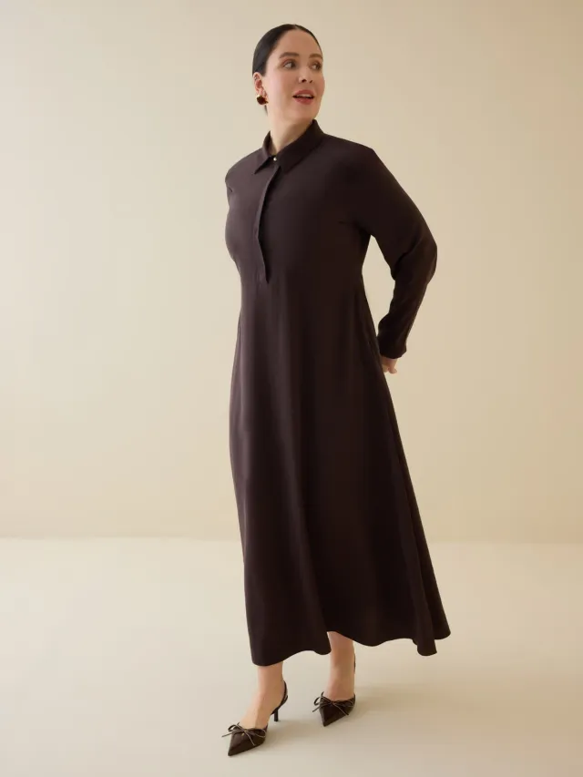 Alia Plus Size Dress Alia Bruin