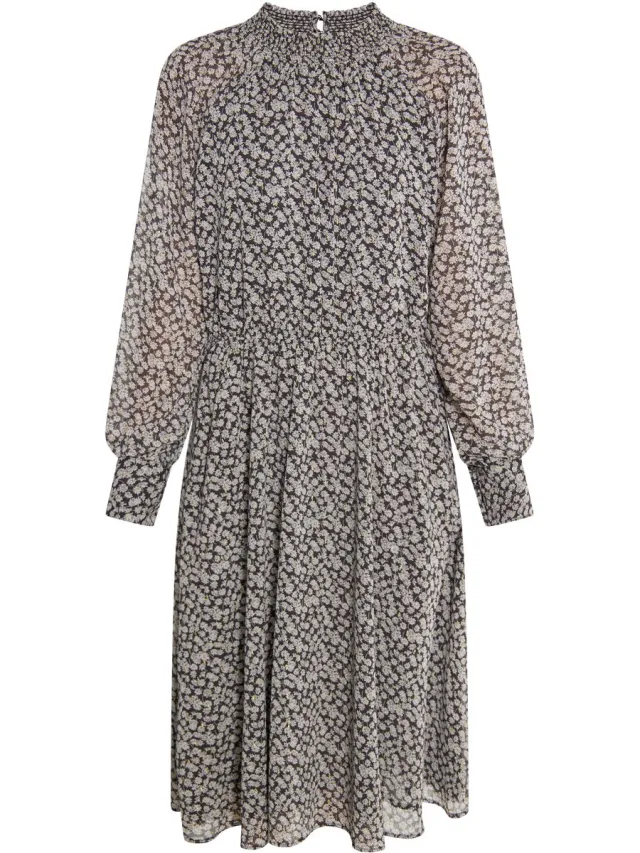 DREIMASTER Jurk zwart/beige