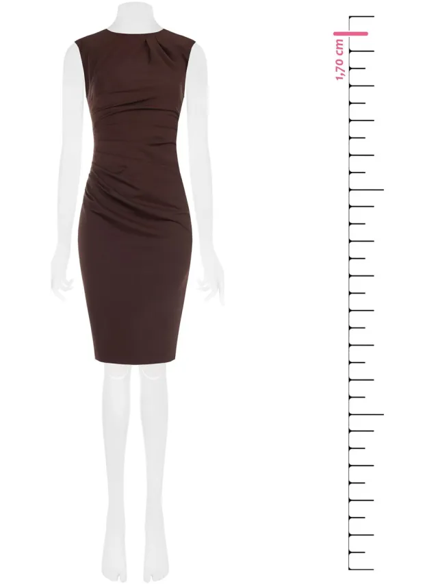 Rinascimento Jurk Rinascimento CFC0130273003 Bruin