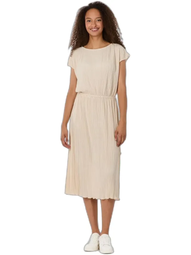 Lange damesjurk Ragwear Galit ecru