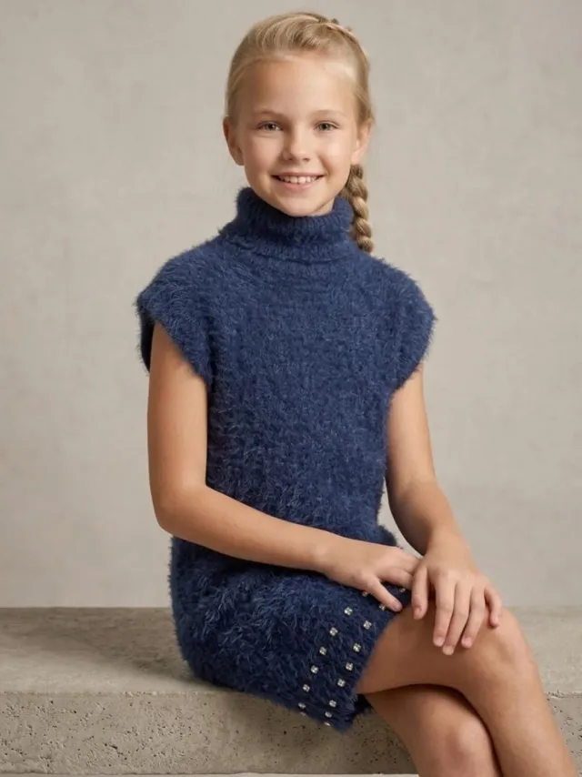 HILAL AKINCI KIDS Jeugdjurk Marineblauw