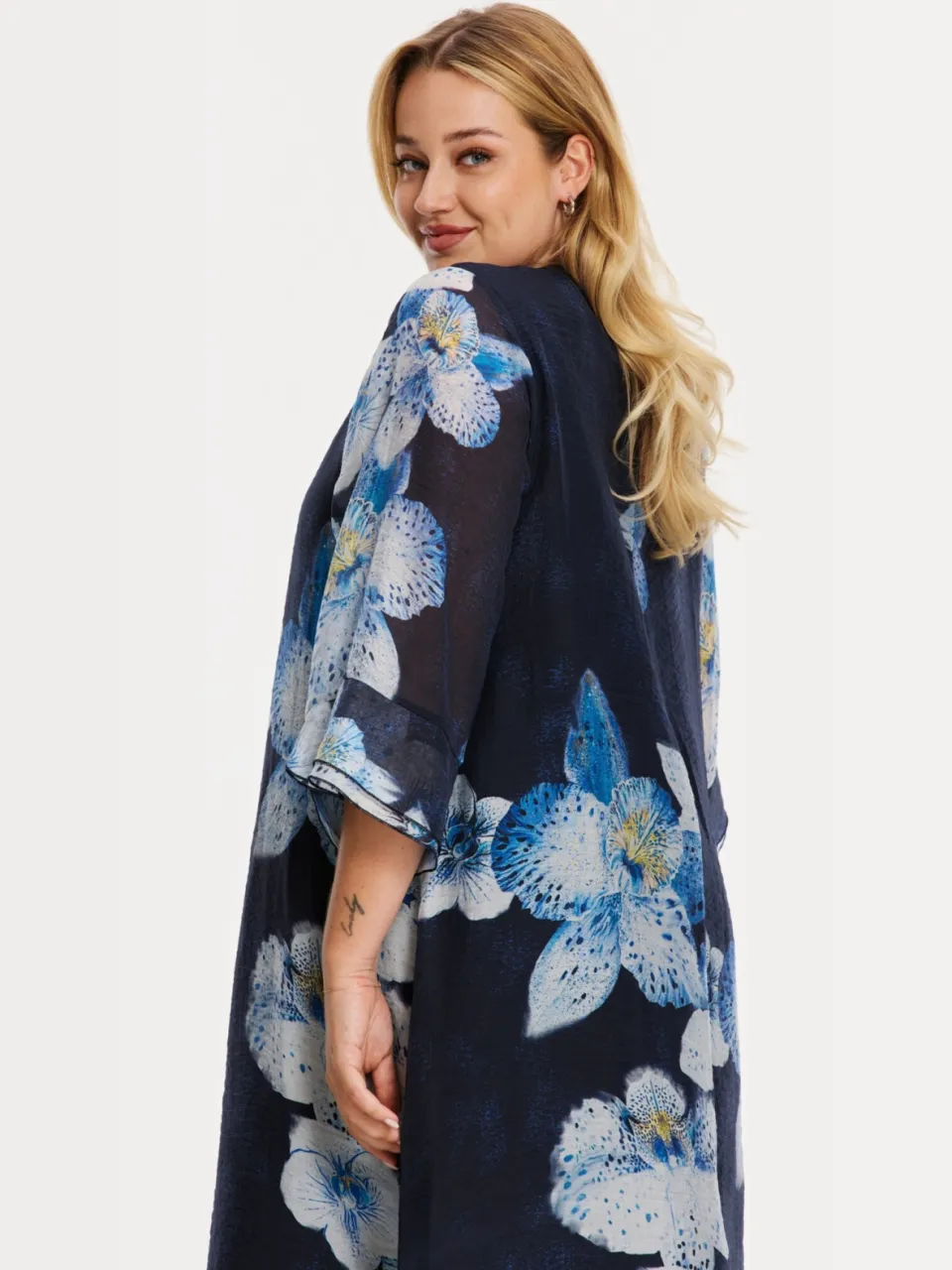 Yoek Jurk ORCHID | Blauw, foto 4
