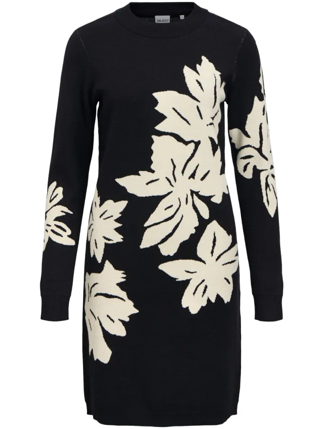 OBJECT COLLECTORS ITEM Object Gebreide jurk OBJRAY black 22