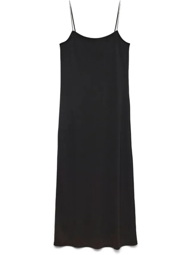 Vero Moda Feestjurk VMNAVINA Lange jurk Black