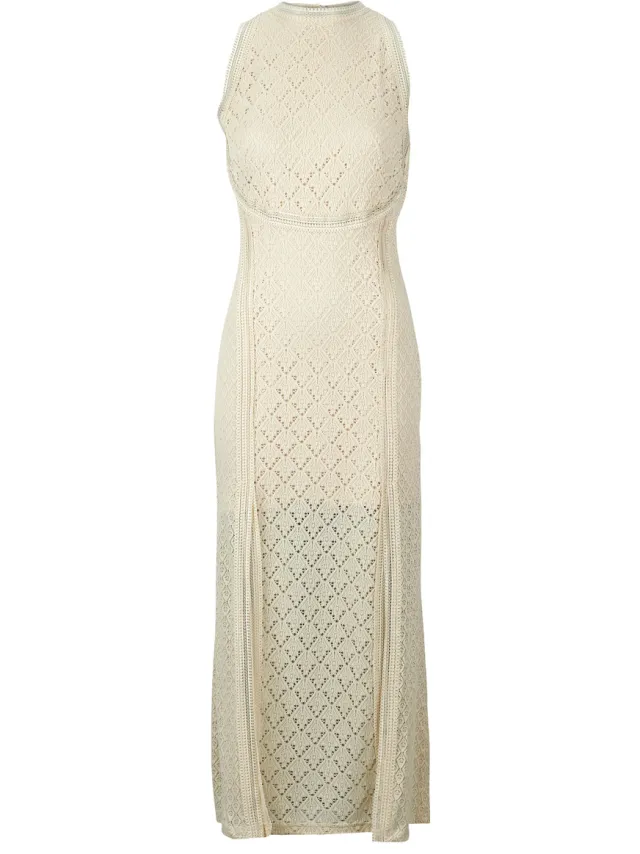 Guess Lange Jurk Guess NEW LIZA Beige