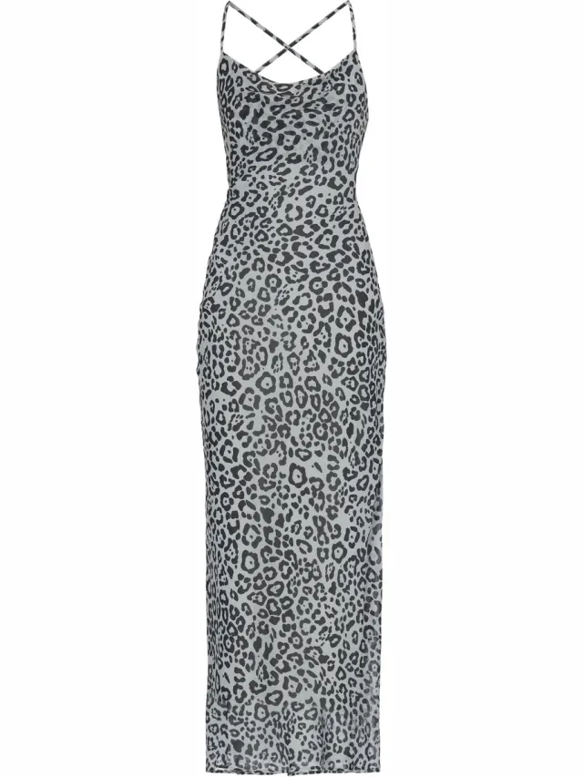 Faina Dress offwhite black