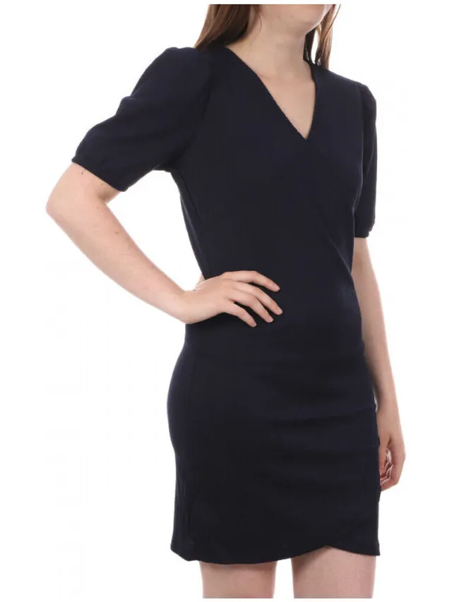 Vero Moda Korte Jurk Vero Moda Tulipe Elisa Blauw