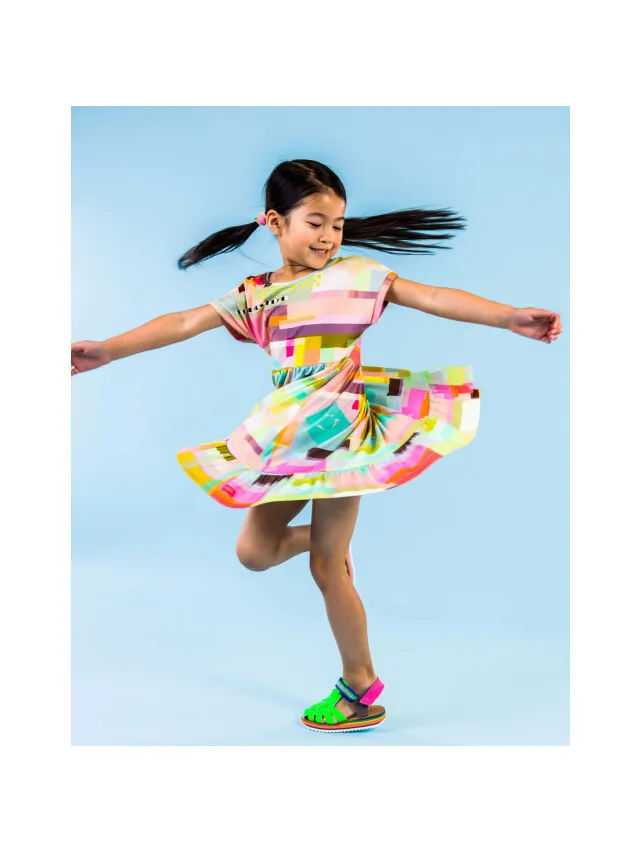 Oilily Dita jurk Veelkleurig