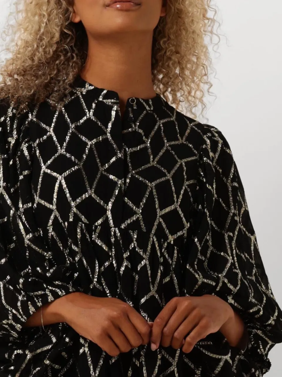 Bruuns Bazaar Dames Jurken Scome Sarina Dress - Zwart, foto 4
