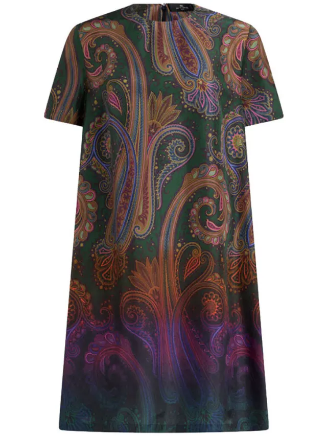 ETRO Korte Jurk Etro wrha0562_ak15l-x0885 Multicolour