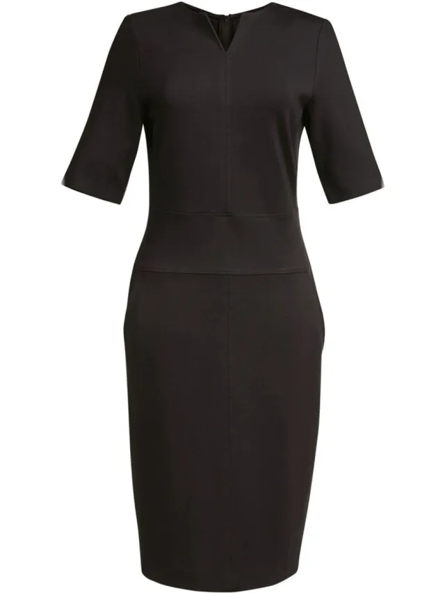 Brook Taverner Celeste Dress BT2365 - Black - 34 EU (6 UK)