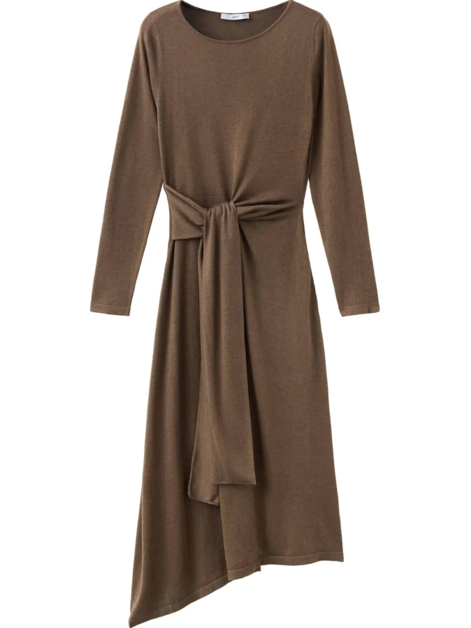 Mango midi jurk - bruin, foto 2