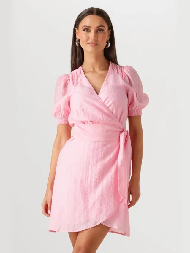 Freebird Dames Jurken Blossom Mini Flow - Roze