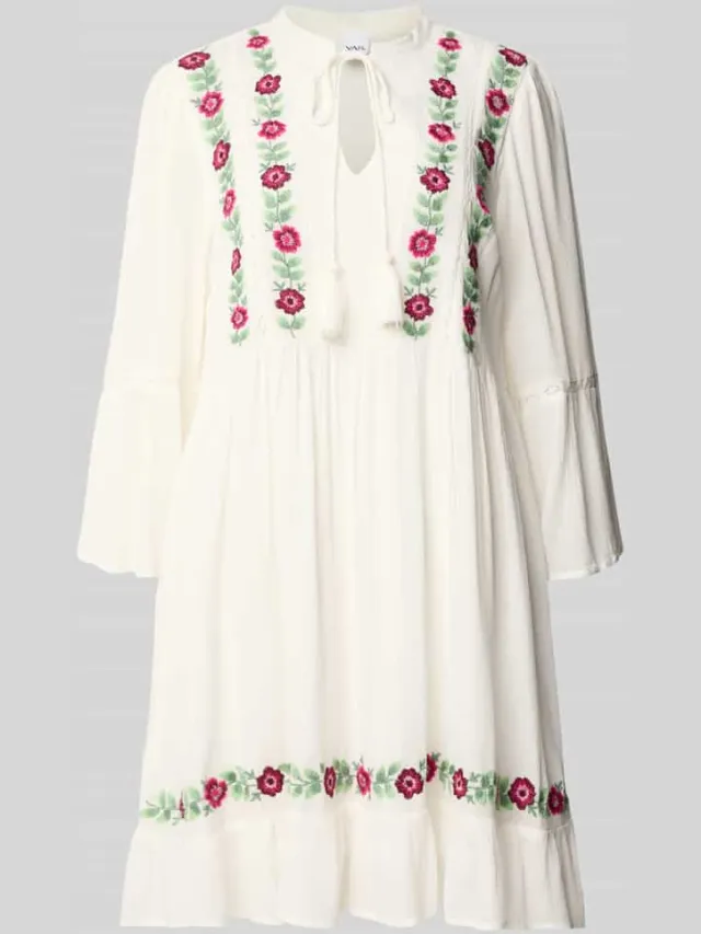 Yas Tunicajurk met stitchings model 'CHELLA' offwhite, foto 2
