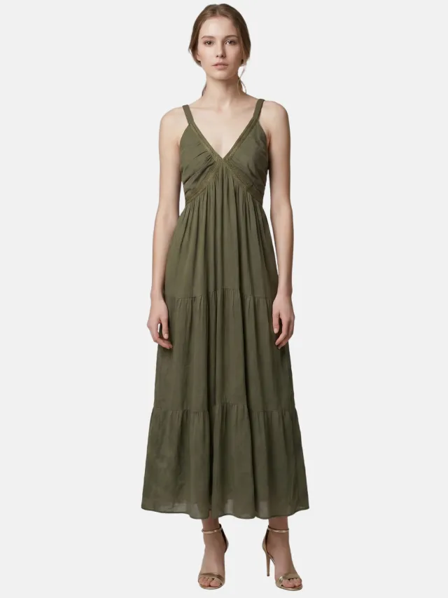 Roberta Rossi Jurk Women Groen