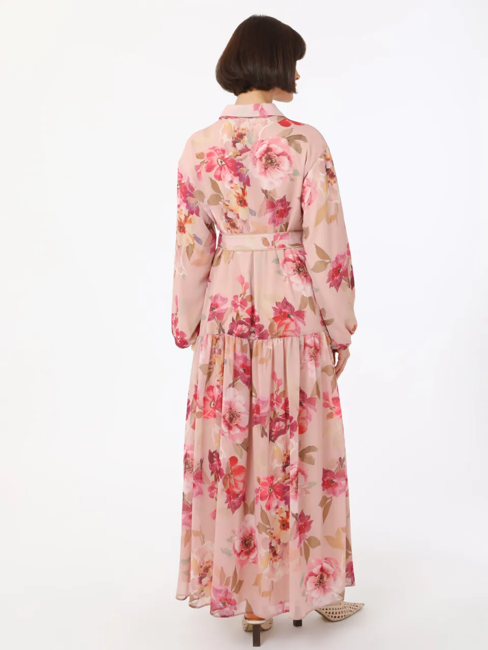 Modest Dress Refka roze, foto 2