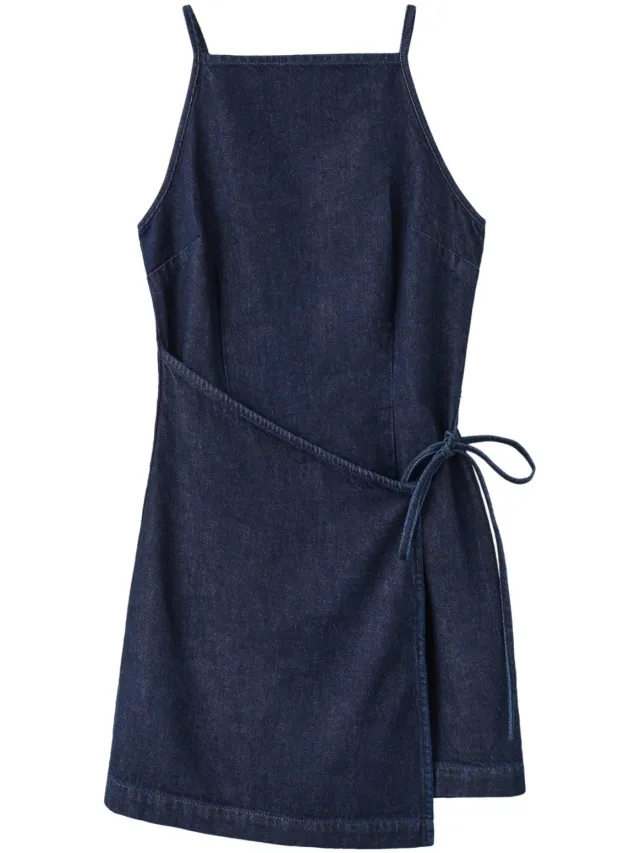 Mango spijkerjurk - donkerblauw, foto 2